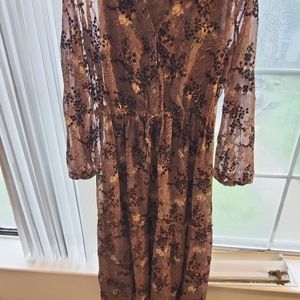 Knox rose long sleev dress